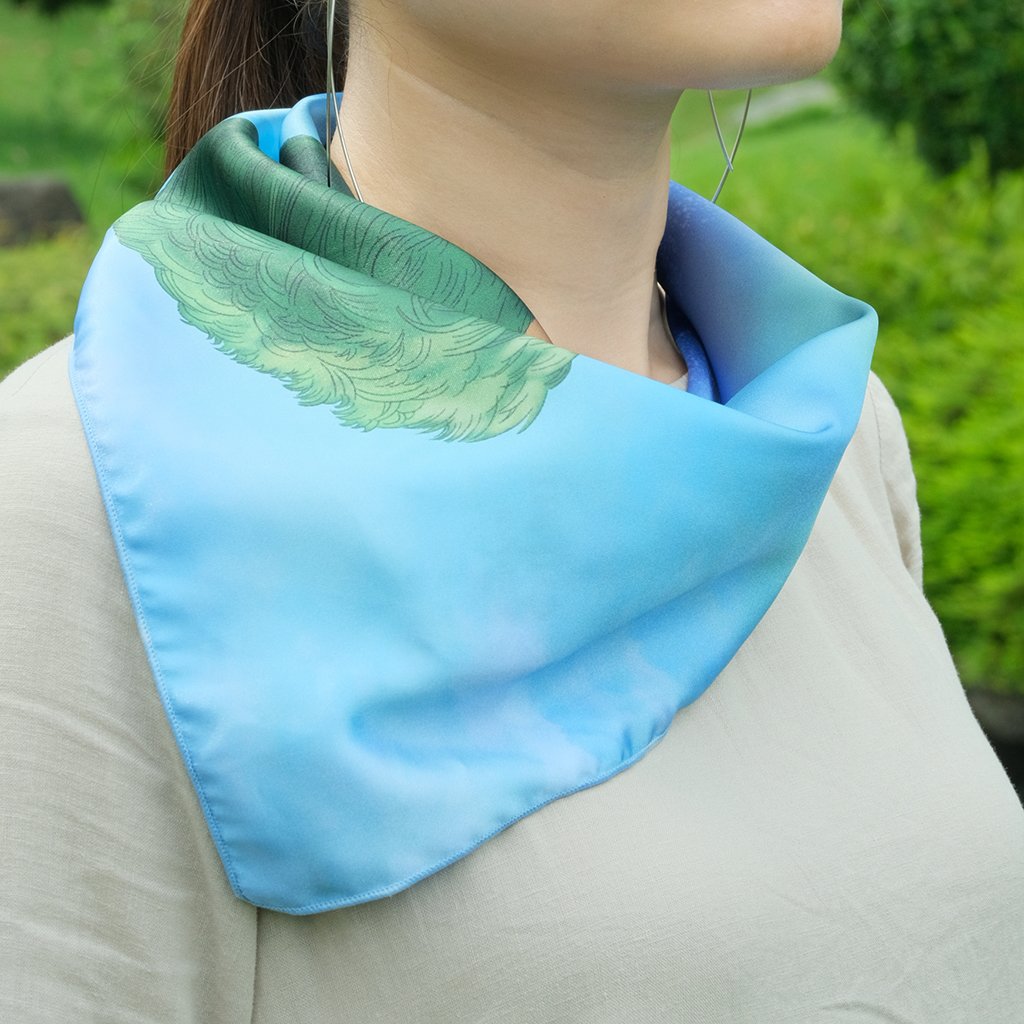 Zoro One Piece Satin Scarf, Zoro-Printed Scarf, One Piece Silk Scarf, One Piece Neck Scarf, Anime Scarf - Image 8