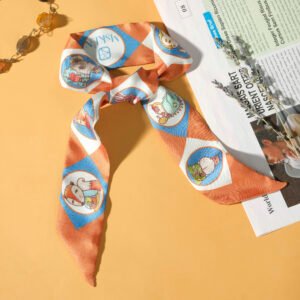 ANIMAL Twilly Silk Scarf, Chic Accent, Luxe Silk Fabric, Gift for Fashionable Ladies, Girlfriend's Delight, Stylish Present, Women's Accessory