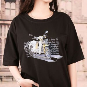 “Replay 198x" T-Shirt, Cool Cotton T-Shirt, Stretchy T-Shirt, Short-Sleeved T-Shirt, Black Printed T-Shirt