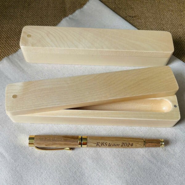 Agarwood Pen Engraved Name Included Wooden Pen Case, High-quality Material, Exquisite Craftsmanship, Sophisticated Corporate Gift - Image 2